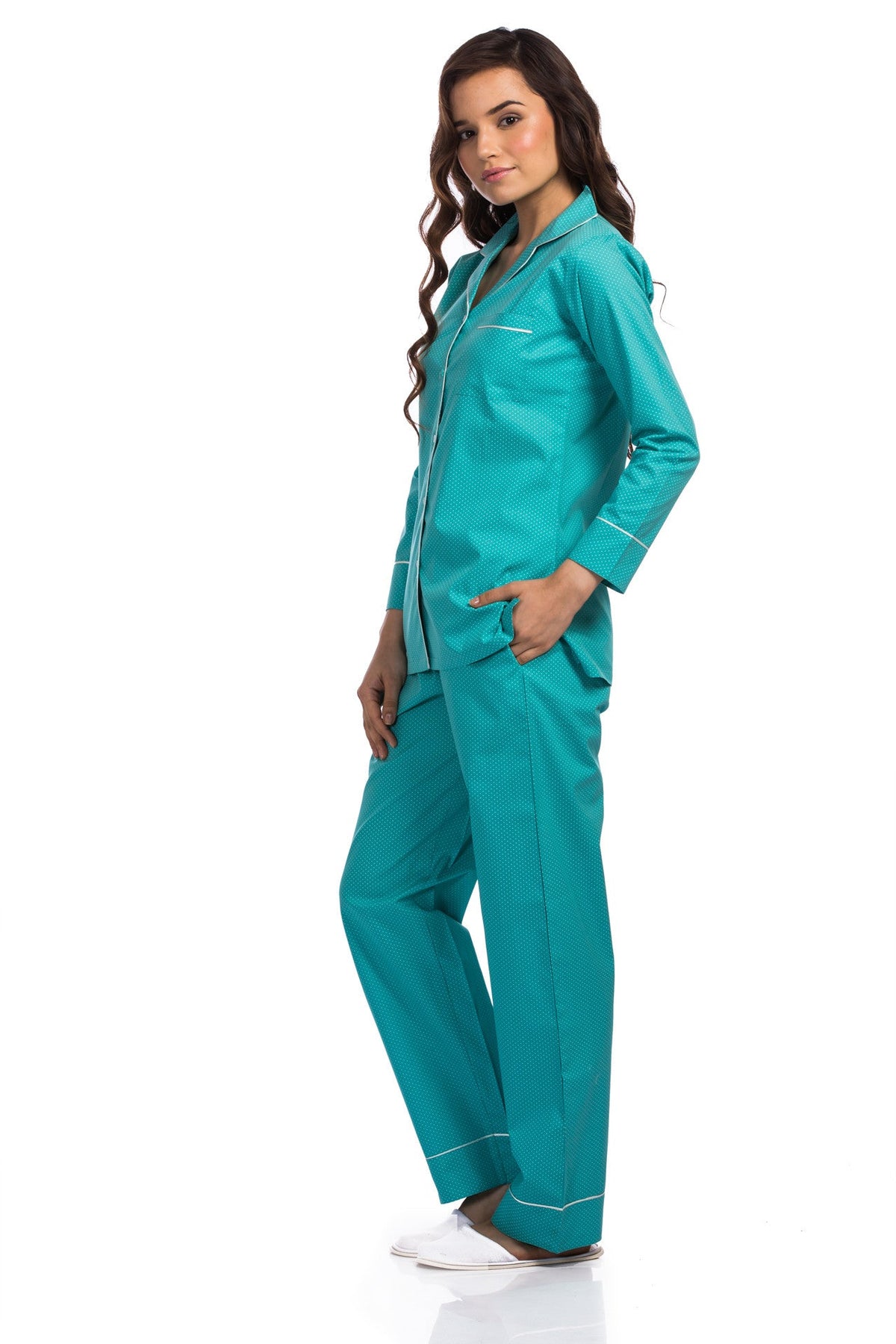 Polka Dots Pyjama Set - De - Nap.in - Nightwear