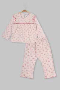 Primrose Full Sleeves Pyjama Set - De - Nap.in - Nightwear