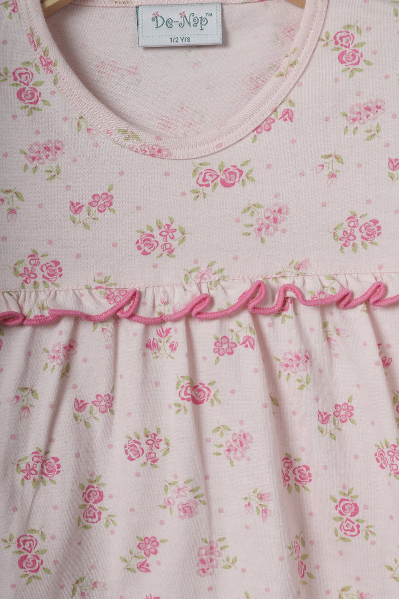Primrose Pink Shorts Set - De - Nap.in - Nightwear