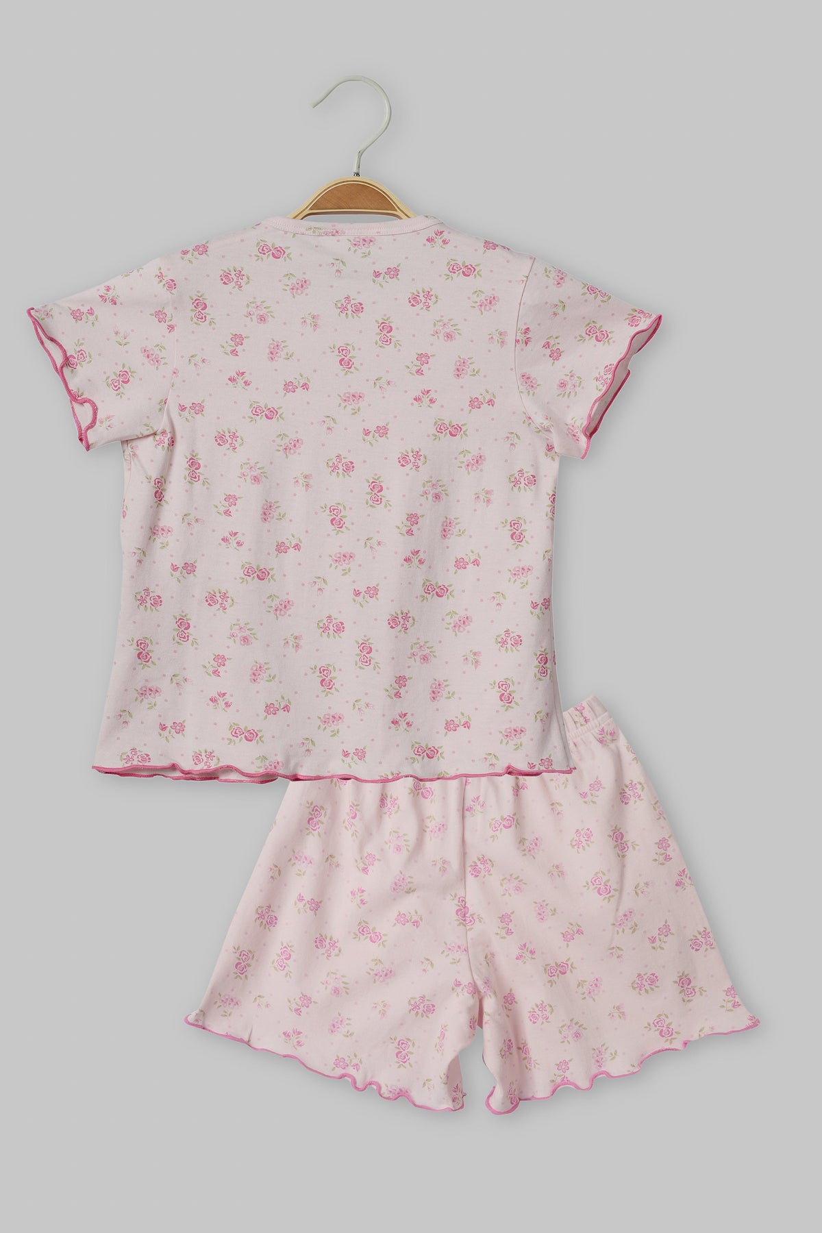Primrose Pink Shorts Set - De - Nap.in - Nightwear