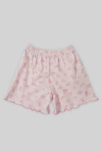 Primrose Pink Shorts Set - De - Nap.in - Nightwear