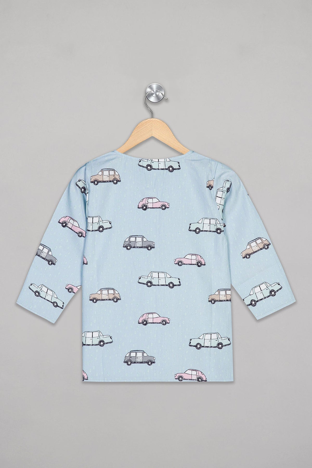 Racing Cars Kurta Pyjama Set - De - Nap.in - Nightwear