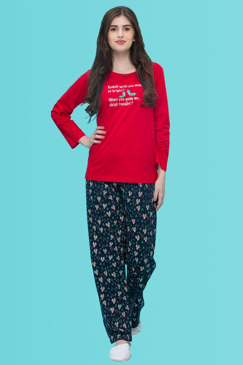 Rudolf the Reindeer Pyjama Set - De - Nap.in - Nightwear