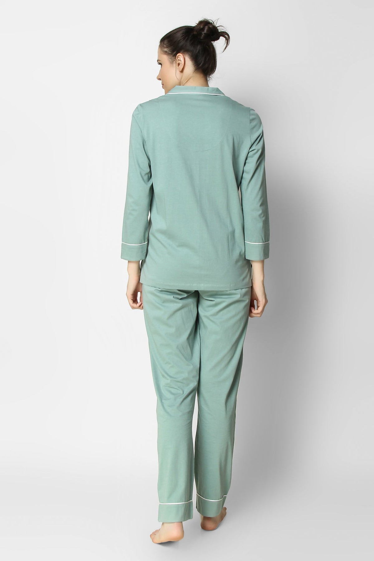 Sage Classic Pj St - De - Nap.in - Nightwear