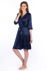 Satin Classic Robe - De - Nap.in - Nightwear
