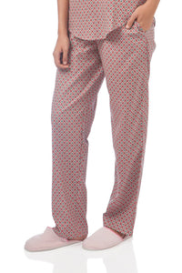 Sleeveless Abstract Pyjama Set - De - Nap.in - Nightwear