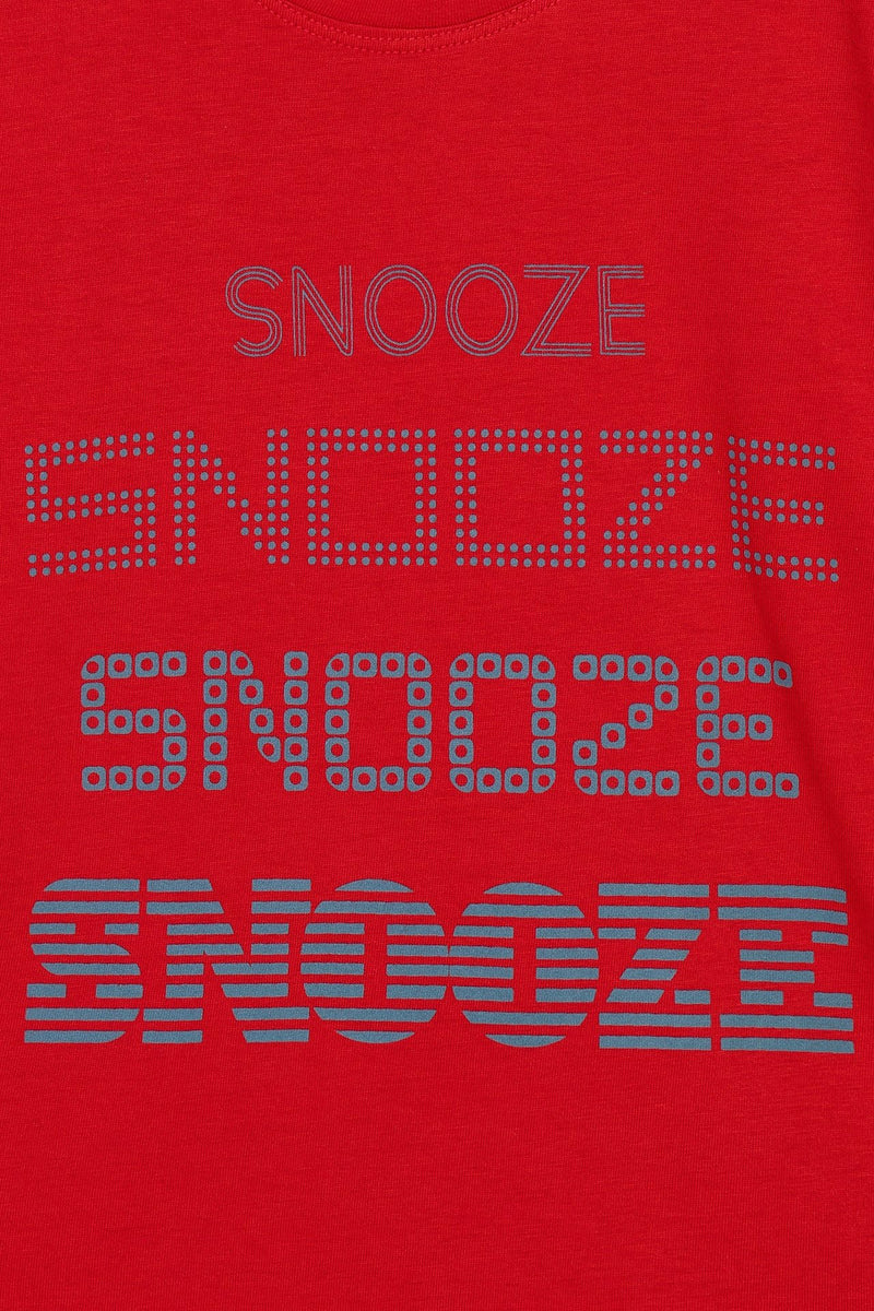 Snooze Full Sleeves Pyjama Set - De - Nap.in - Nightwear
