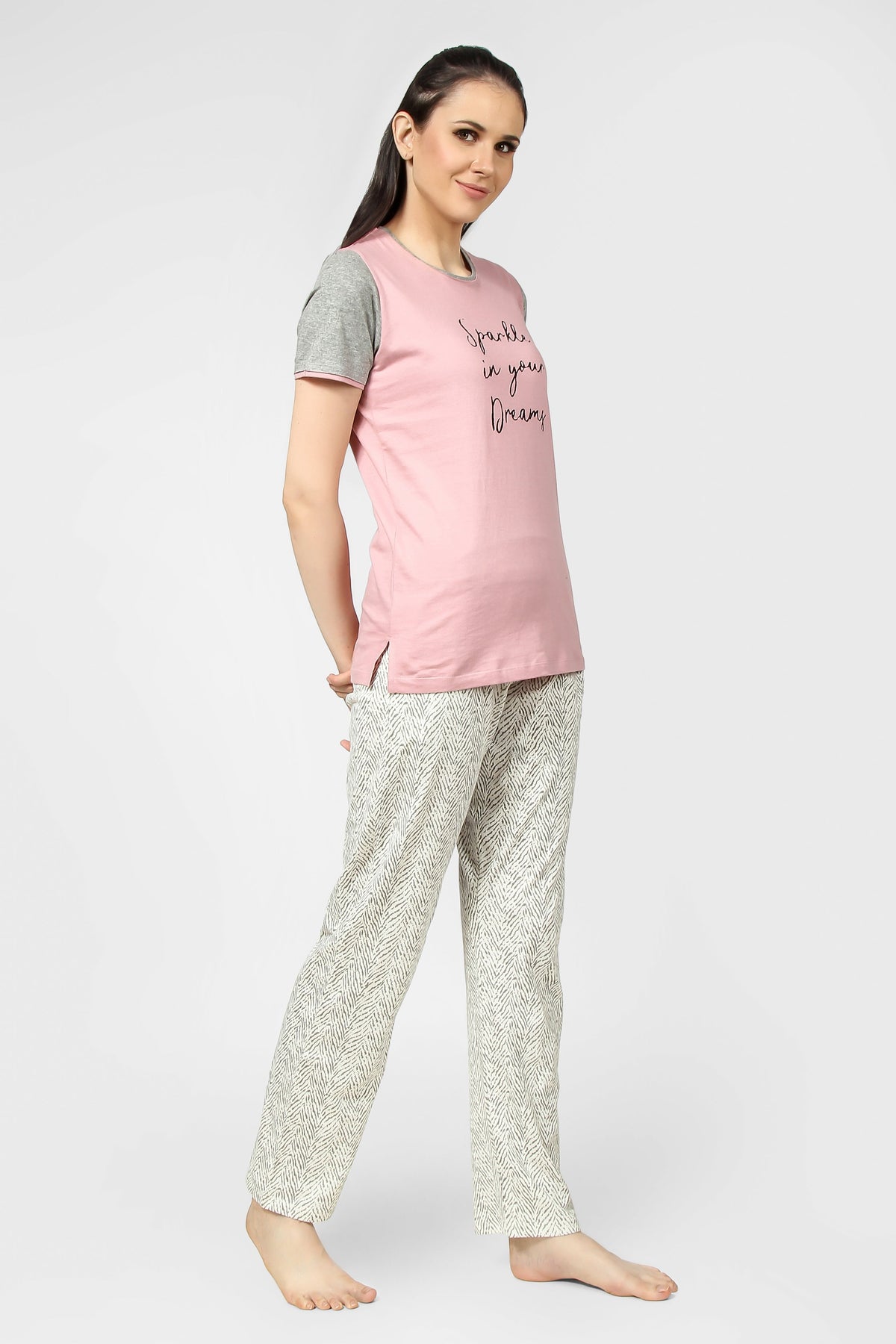 Sparkle Rose Pj St - De - Nap.in - Nightwear