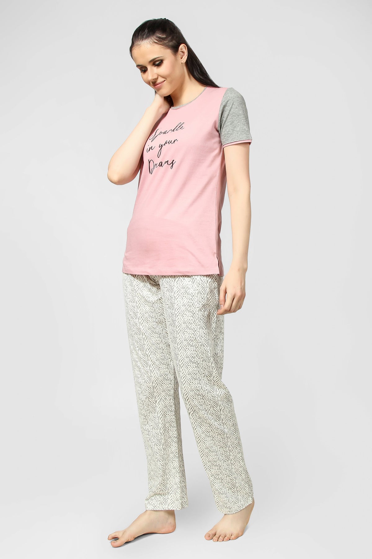 Sparkle Rose Pj St - De - Nap.in - Nightwear