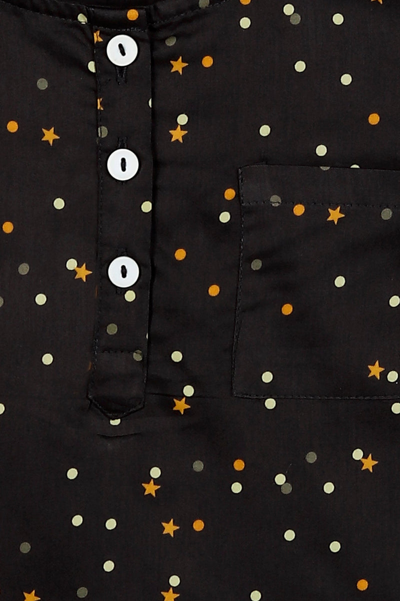 Starry Night Kurta Pyjama - De - Nap.in - Nightwear