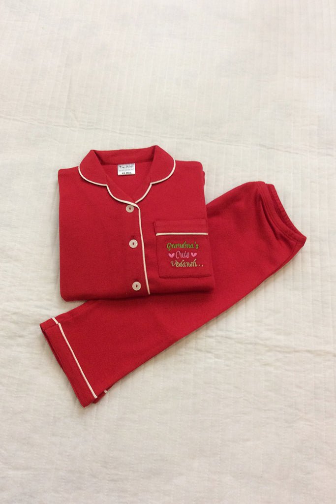 Super Red Pj St - De - Nap.in - Nightwear