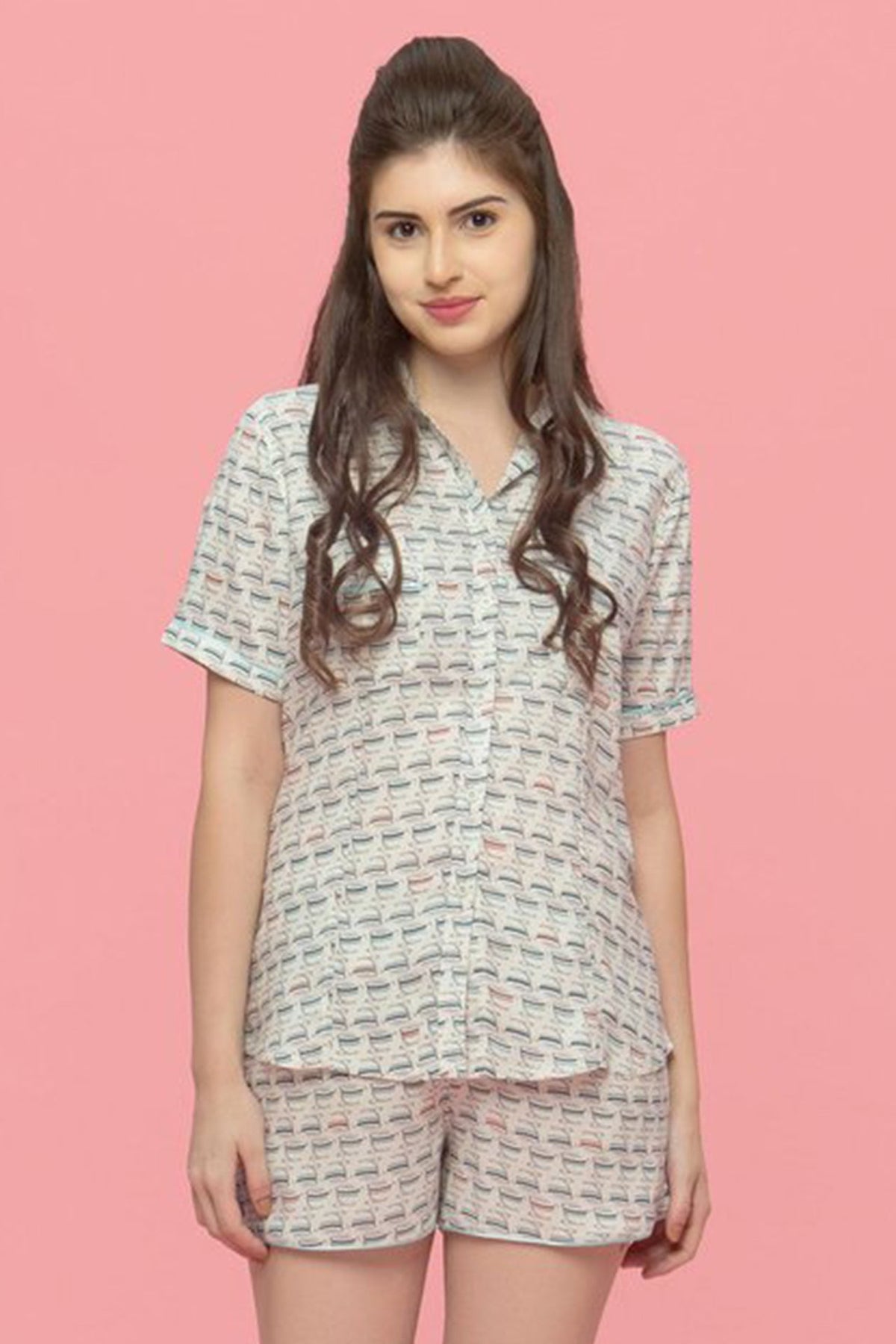 Teacups Shorts Set - De - Nap.in - Nightwear