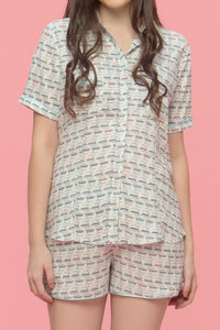 Teacups Shorts Set - De - Nap.in - Nightwear