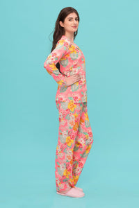Tropical Palms Pyjama Set - De - Nap.in - Nightwear