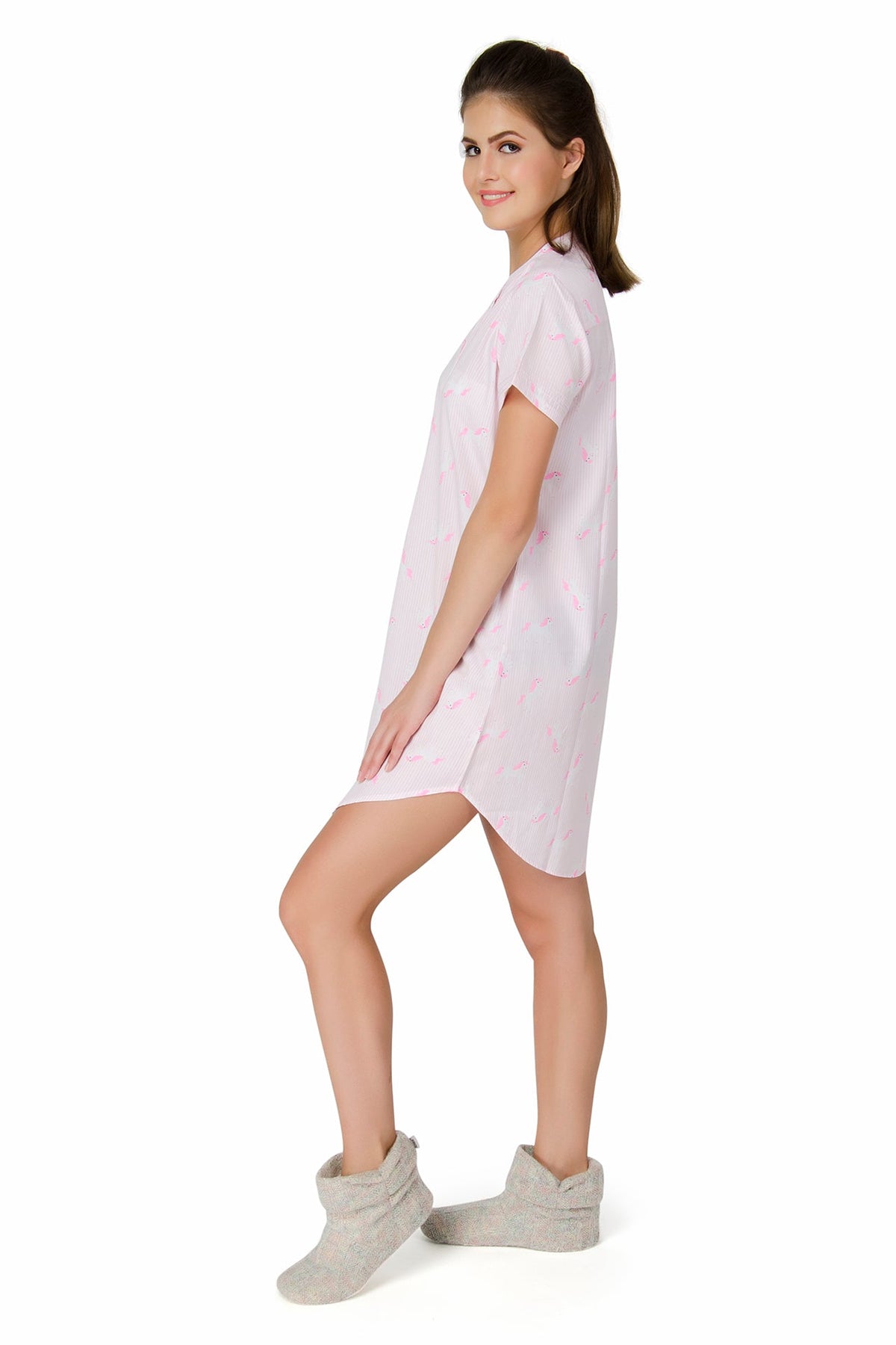Unicorn Stripes Nightdress - De - Nap.in - Nightwear