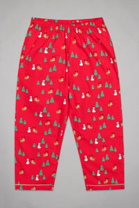 Vintage Red X'mas Pyjama Set - De - Nap.in - Nightwear