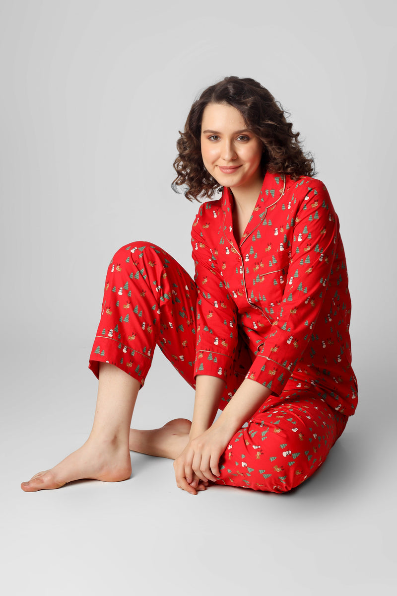 Vintage Xmas Pj Set - De - Nap.in - Nightwear