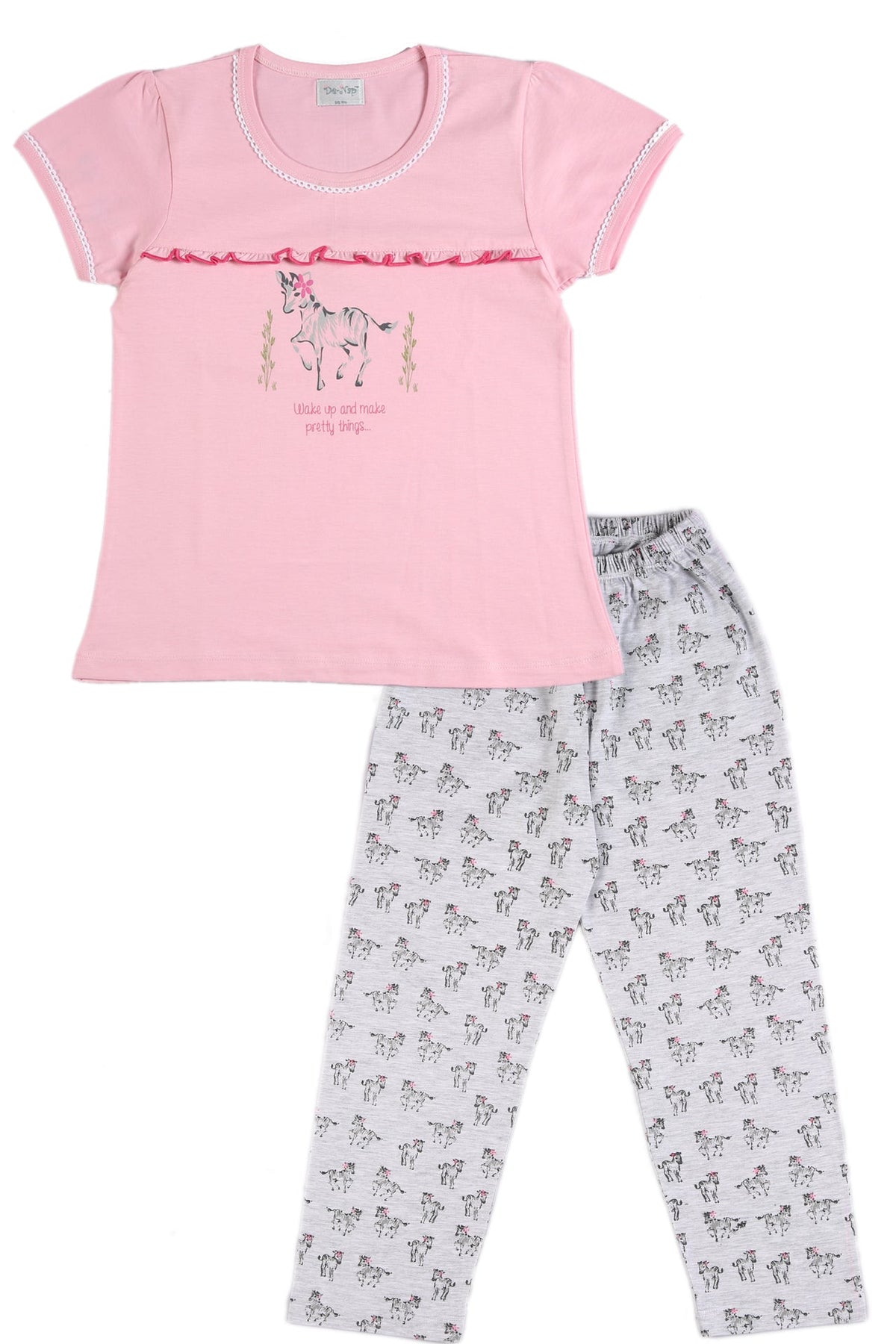 Wake Up And Make Pretty Things Pyjama Set - De - Nap.in - Nightwear