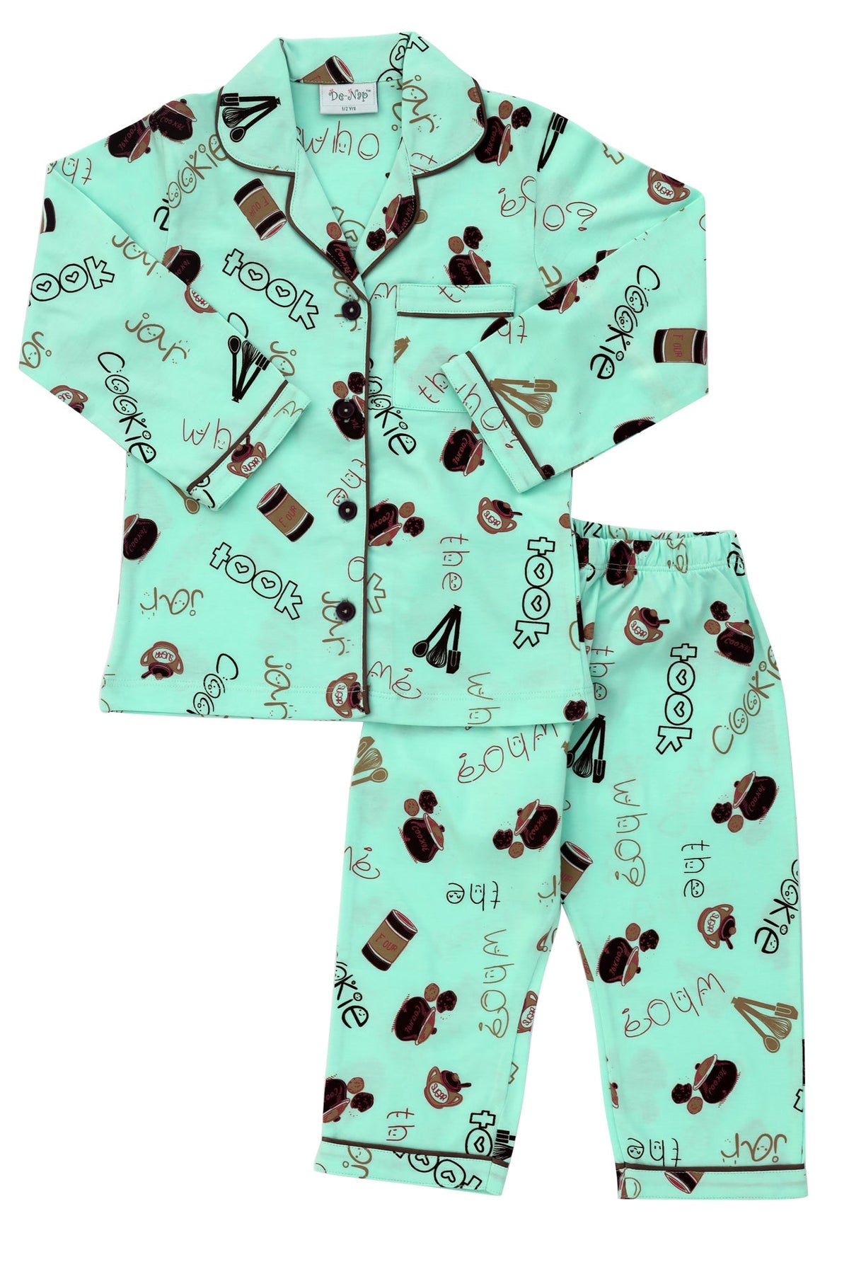 Wanted! The Great Cookie Thief PJ Set - De - Nap.in - Nightwear