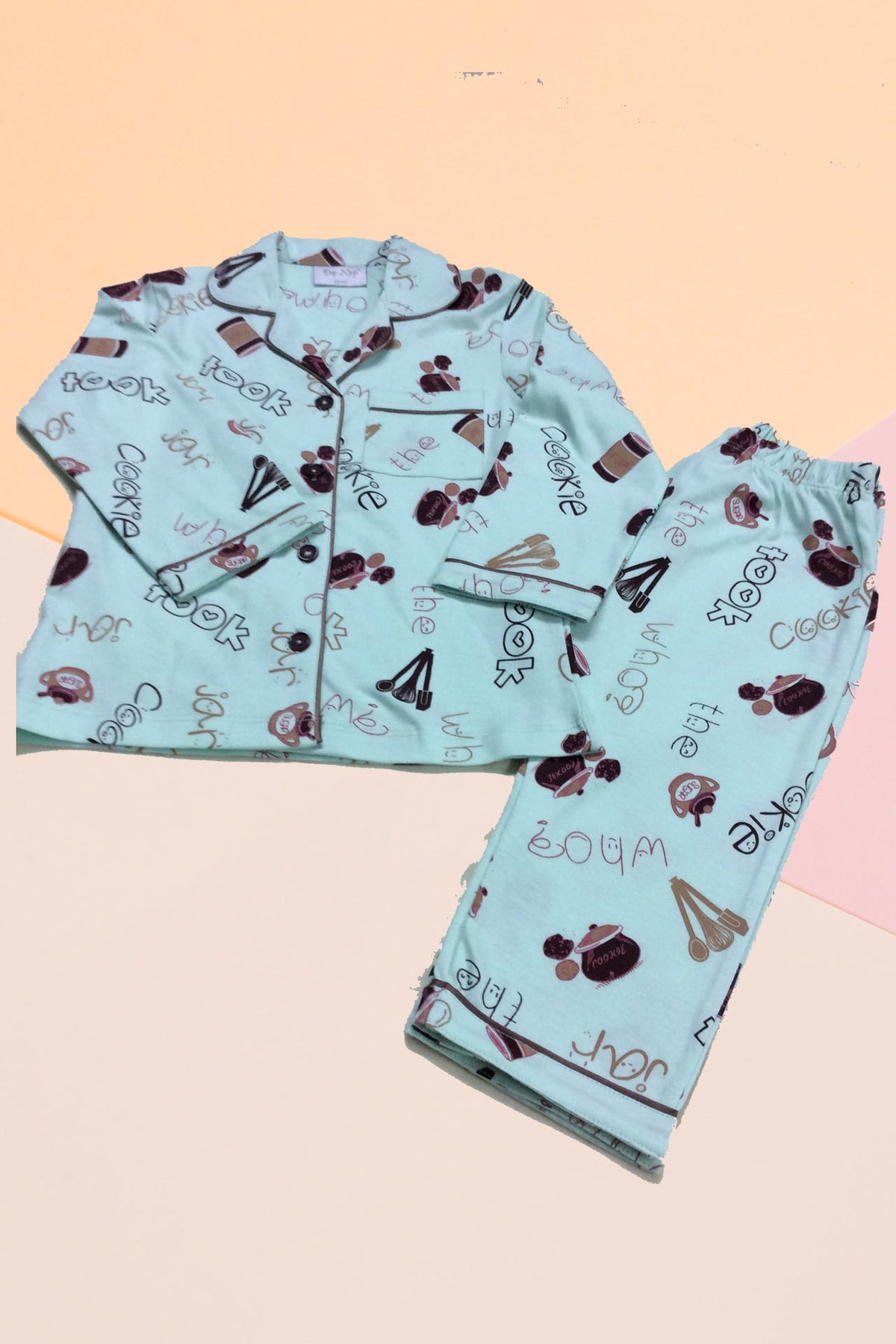 Wanted! The Great Cookie Thief PJ Set - De - Nap.in - Nightwear
