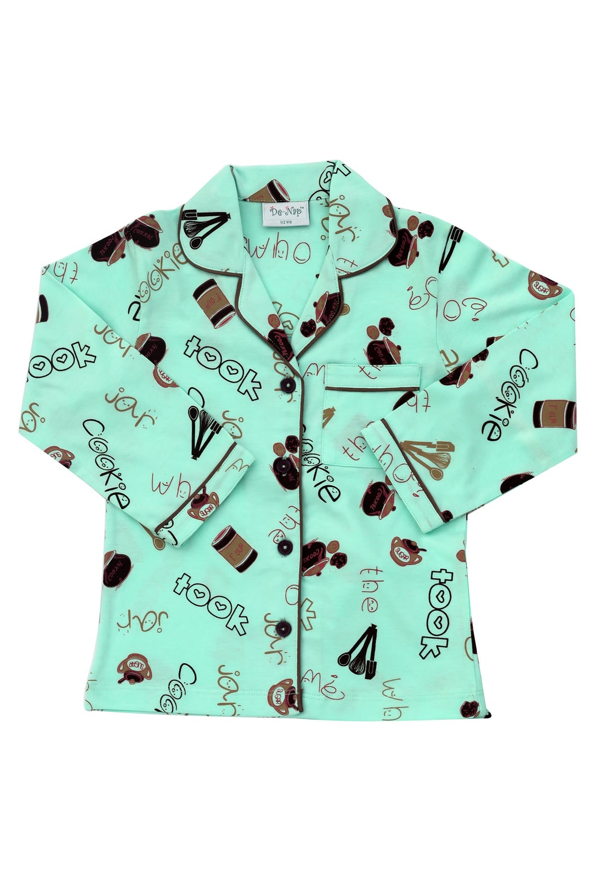 Wanted! The Great Cookie Thief PJ Set - De - Nap.in - Nightwear