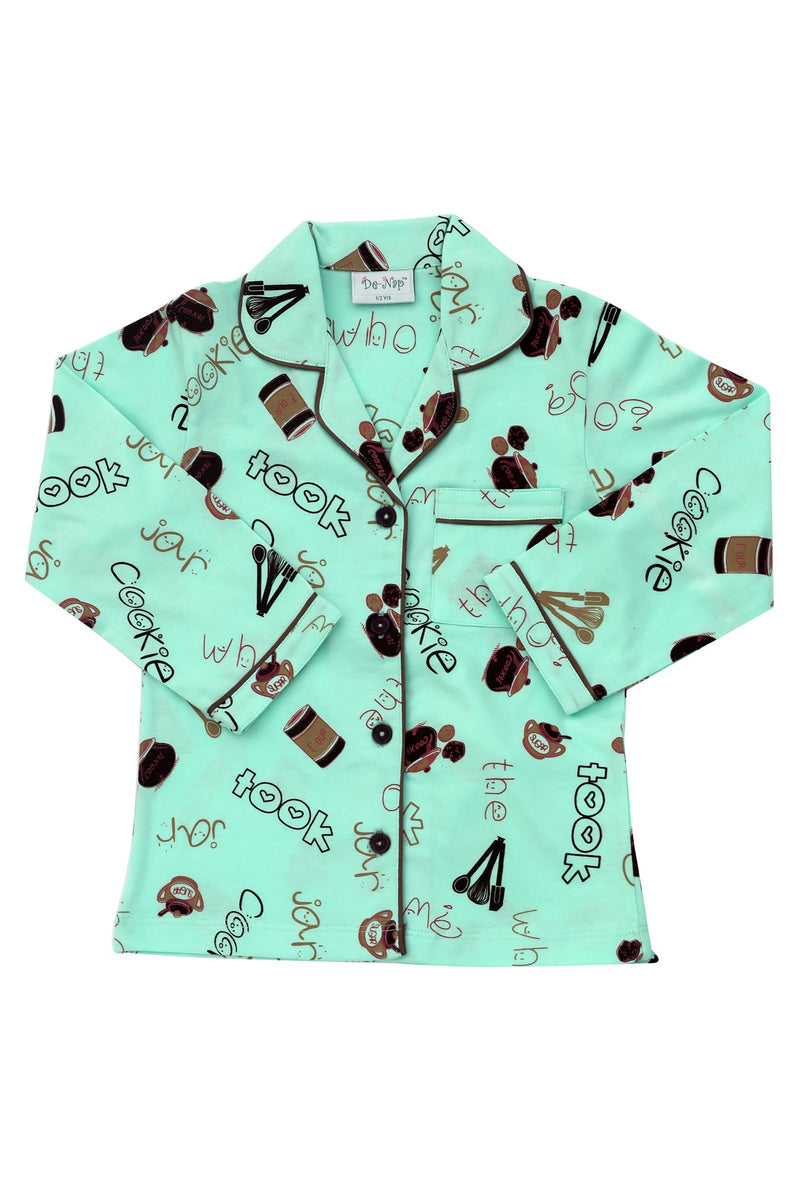 Wanted! The Great Cookie Thief PJ Set - De - Nap.in - Nightwear