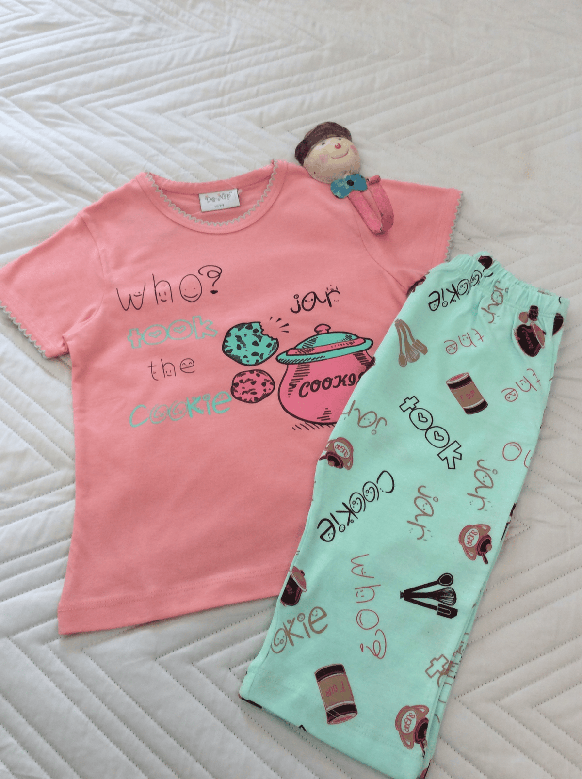 What's In The Cookie Jar Pj Set - De - Nap.in - Nightwear