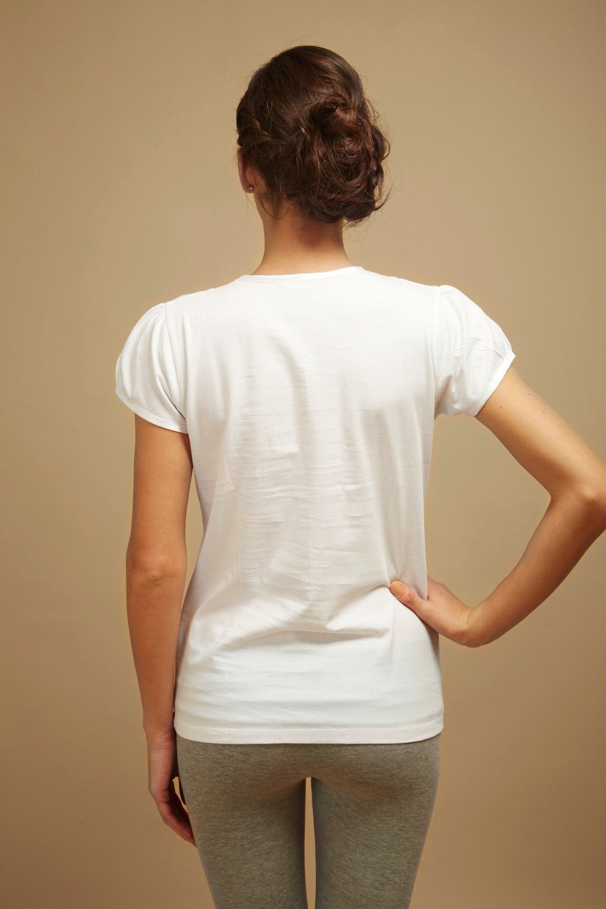 White Elegance Lounge Tee - De - Nap.in - Nightwear