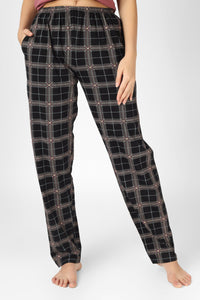 Wild Rose Checkered Pj St - De - Nap.in - Nightwear