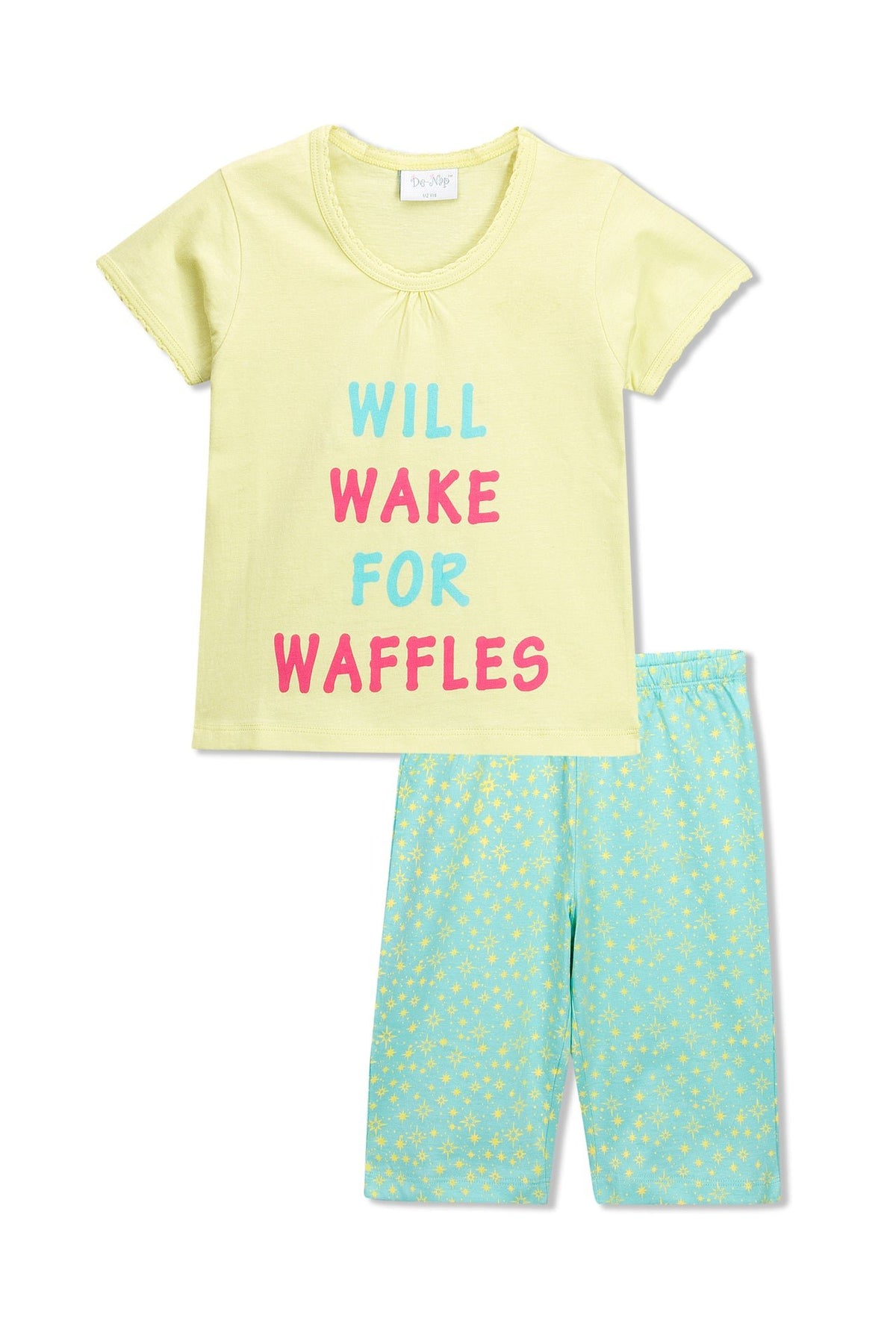 Will Wake for Waffles Pyjama Set - De - Nap.in - Nightwear