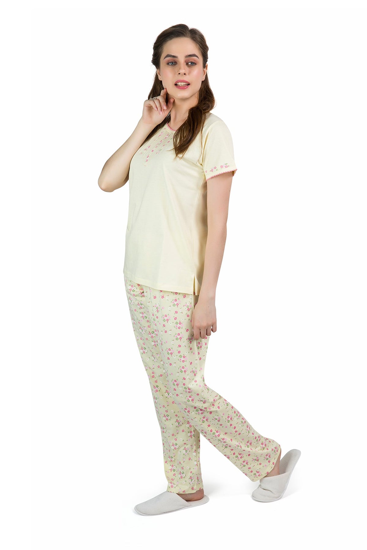 Yellow Daisy PJ Set - De - Nap.in - Nightwear