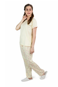 Yellow Daisy PJ Set - De - Nap.in - Nightwear