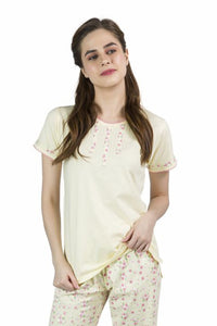 Yellow Daisy PJ Set - De - Nap.in - Nightwear