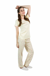 Yellow Daisy PJ Set - De - Nap.in - Nightwear
