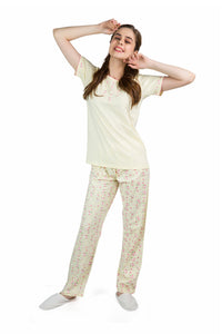 Yellow Daisy PJ Set - De - Nap.in - Nightwear